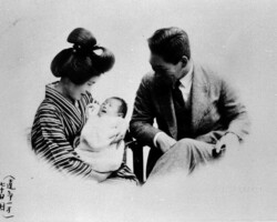 長男達郎誕生(1927年) 長男達郎誕生(1927年)