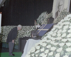 篠原登の学園葬(1984年10月26日)