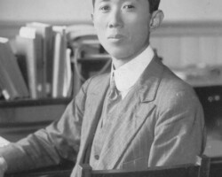 (東北大学史料館所蔵) 若き日の抜山平一